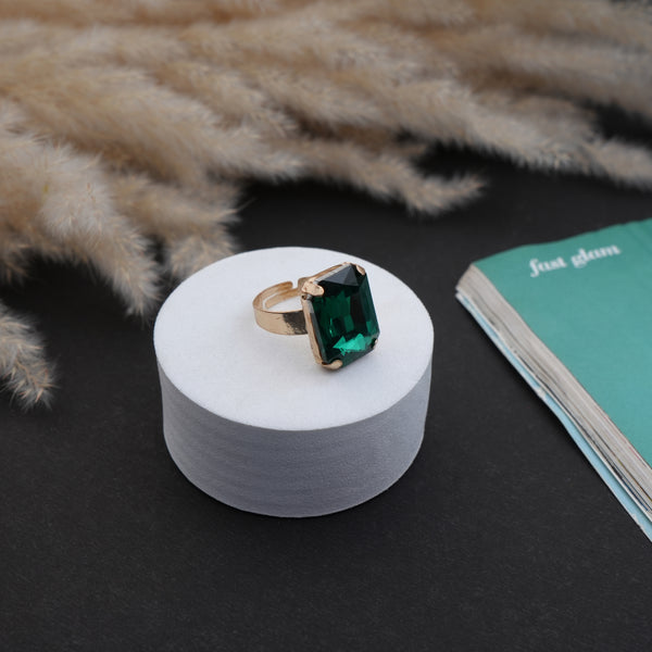 Green Gemstone Ring