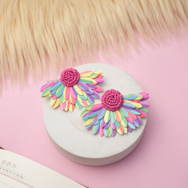 Bouquet Beaded Drop Earring