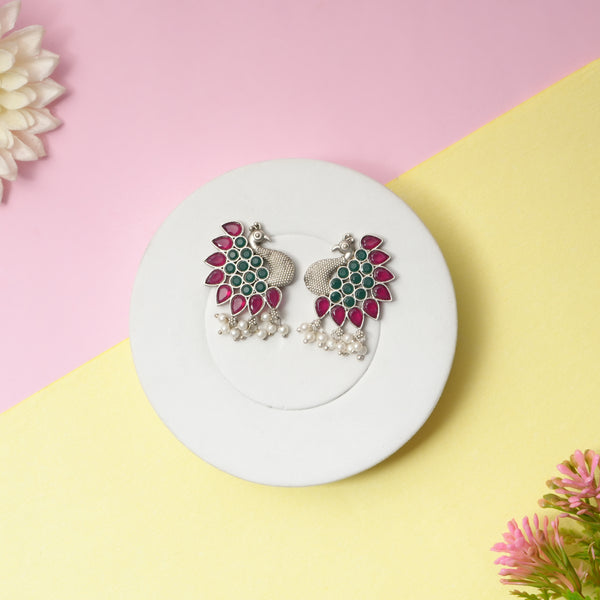 Peacock Earrings