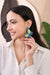 Multicolor Beads Hand Crafted Butterfly Earring
