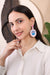 Multicolor Paw Shape Handmade Earrings