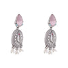 Silver Pearl Dangler Earring