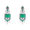 Green Earrings