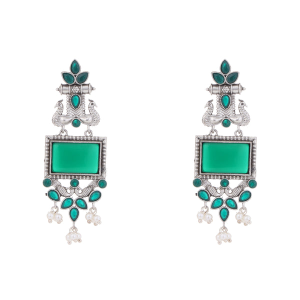 Green Earrings