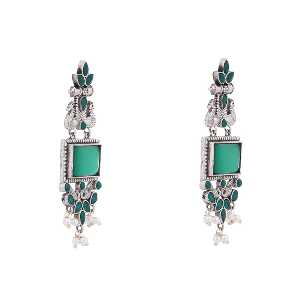 Green Earrings