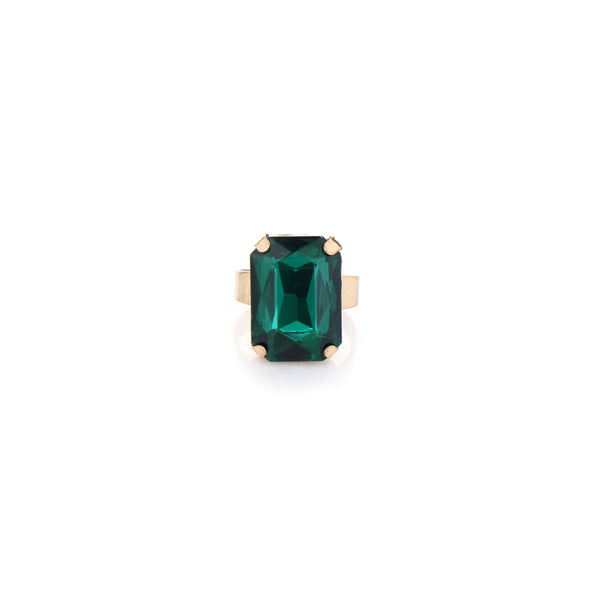 Green Gemstone Ring