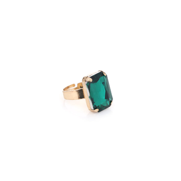 Green Gemstone Ring