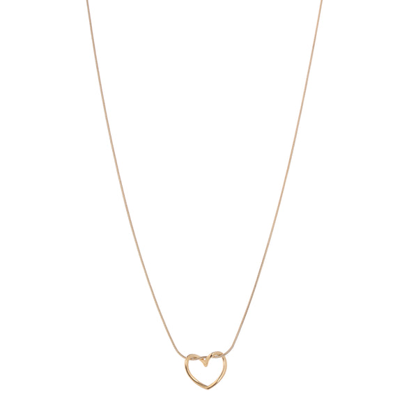 Heart Golden Necklace