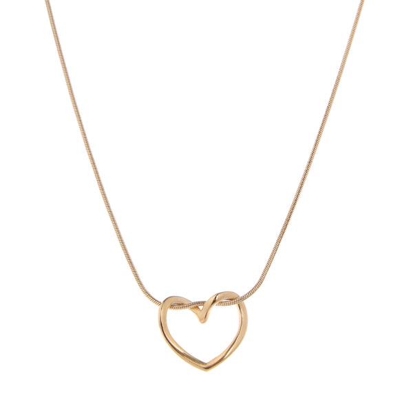 Heart Golden Necklace